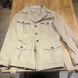 Suitsupply Khaki Military Field Jacket